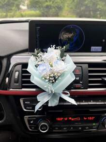 1 Set 3-Head Rose Series Car Air Freshener - one-size - View 2