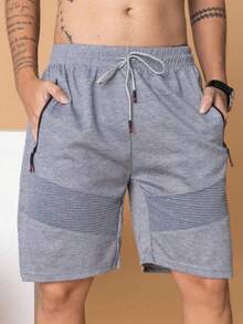 Men Shorts - 深灰色 - 查看 3