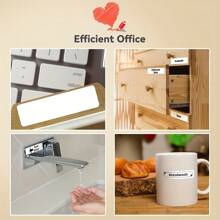 Marklife Marklife Label Printer Sticker Label Tape 12*40mm (0.47 X 1.57 Inch)  150pcs/Roll, Thermal Printer Paper For Festival Home Office School Organization, Gift;Compatible Marklife For P11, P12, P15, P50 Inkless Printer