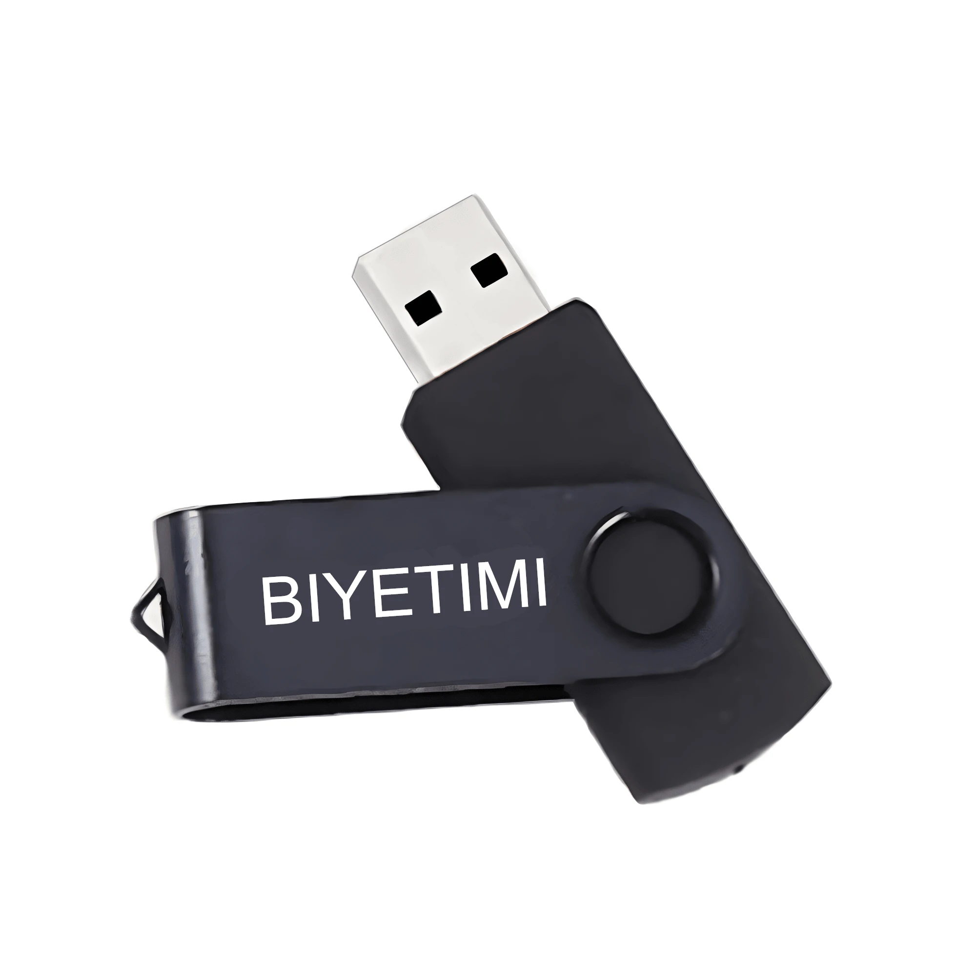 Biytimi Pendrive Memory Stick 128GB 64GB 2.0 แฟลชไดรฟ์ USB โลหะ 8GB ไดร