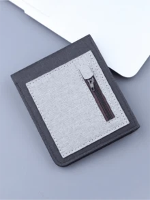 Canvas Bifold Wallet, Credit Card Holder, Lightweight And Portable Card Slots Pocket Wallet - one-size - View 9
