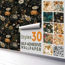 1 cuộn (300 cm * 45 cm) Phong Cách Bắc Âu Liền Mạch Nối Nhà Bếp Phòng Khách Giấy Dán Tường Tự Dính, Chống Thấm Nước Và Chống Ẩm Hình Nền Cây Nhựa Pvc Mờ Dán Tường, Nhà Bếp, Vật Dụng Nhà Bếp, Thực Phẩm, Nấu Ăn, Cắm Trại, Kỳ Nghỉ, Bãi Biển, Trang Trí Phòng, Người tổ chức, Tiệc tùng, Du lịch. - Một kích thước phù hợp với tất cả - Xem 10