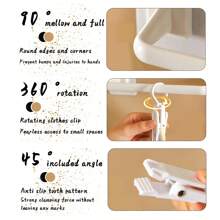 Regalhalterung ohne Bohren mit 10 Clips, Baby Kleiderschrank Organizer für Kleidung, Lätzchen, Mützen, Socken und Unterwäsche, Liebes Valentinstag