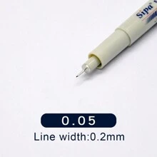 sipa 毡尖笔，单支笔或套装，适合日常学习 - 黑色 - 查看 22