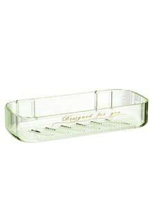 1入浴室收納架，不需鑽孔的化妝品收納組織架，可掛牆，防潮且具排水功能