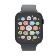 Daniel Pulseira de Silicone Para Smartwatch ios IP Watch 49mm 45mm 44mm 42mm 41mm 40mm 38mm - Azul Real - Visão 2