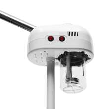 YUNRUX Vaporizador facial Vaporizador de estudio cosmético Rociador de belleza hidratante diario Máquina de rociado en frío para la cara Sauna facial Vaporizador de ozono Dispositivo de vapor de ozono Dispositivo de pelado Frío Cálido Vapozon 50Hz 50W