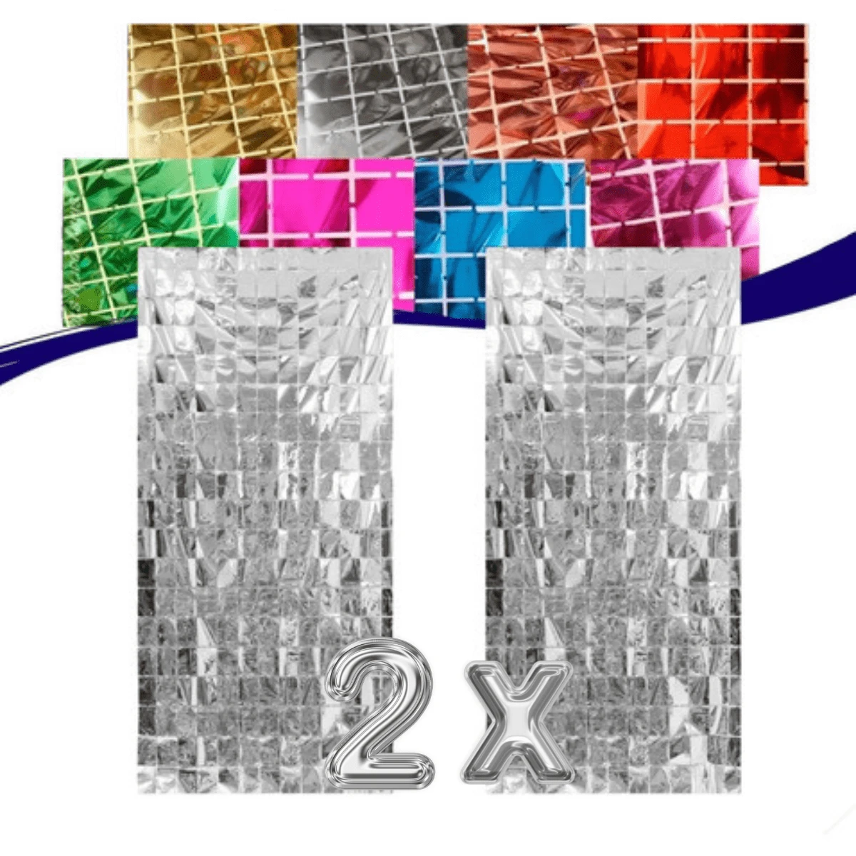 Festival Decor - 銀色 - 查看 1