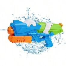兒童水槍- 1入組水槍派對泳池浴室玩具禮品室內外夏季玩具 - 彩色 - 查看 10