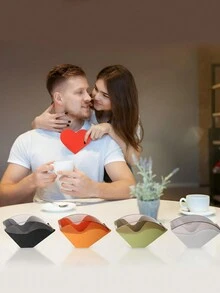 Acrylic Filter Paper Storage Box, 1pc Countertop Coffee Filter Holder, Cone Coffee Filter Holder For Coffee Bar Counter - Multicolor - View 6