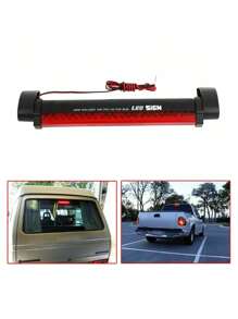 Lampara LED luz trasera de coche 24 SMD 24cm luz de estacionamiento trasera Universal, luz roja de 12V - Rojo - Ver 3