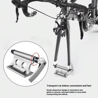 Bicycle Front Fork Holder Mount Car Roof Rack Support Quick Release Thru Axle Carrier Road Block Stand Mtb Accessories