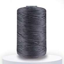 2.5MM Crochet Yarn Summer Ice Rope For Hand Crocheting Hat Fashion Light Viscose Thread - Multicolor - View 32