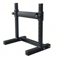 Upgraded Single Leg Squat Stand With Adjustable Function, Single Leg Squat Roller, Bulgarian Split Squat Stand For Leg Strength Training - Black - View 7