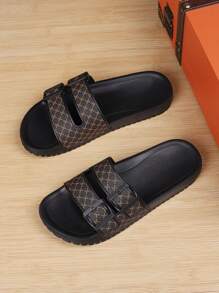 Men's Luxury Reading Glasses Slippers, Fashionable Fashionable, Non-Slip Beach Slippers