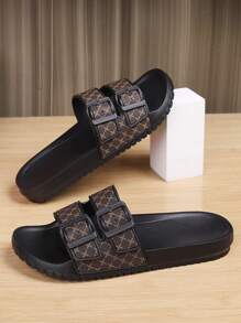 Men's Luxury Reading Glasses Slippers, Fashionable Fashionable, Non-Slip Beach Slippers