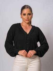 Women Cardigans - màu đen - Xem 1