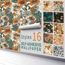 1 cuộn (300 cm * 45 cm) Phong Cách Bắc Âu Liền Mạch Nối Nhà Bếp Phòng Khách Giấy Dán Tường Tự Dính, Chống Thấm Nước Và Chống Ẩm Hình Nền Cây Nhựa Pvc Mờ Dán Tường, Nhà Bếp, Vật Dụng Nhà Bếp, Thực Phẩm, Nấu Ăn, Cắm Trại, Kỳ Nghỉ, Bãi Biển, Trang Trí Phòng, Người tổ chức, Tiệc tùng, Du lịch. - Một kích thước phù hợp với tất cả - Xem 20