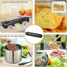 Kitchen Plastic Sealer & Sealing Machine - Black - View 1