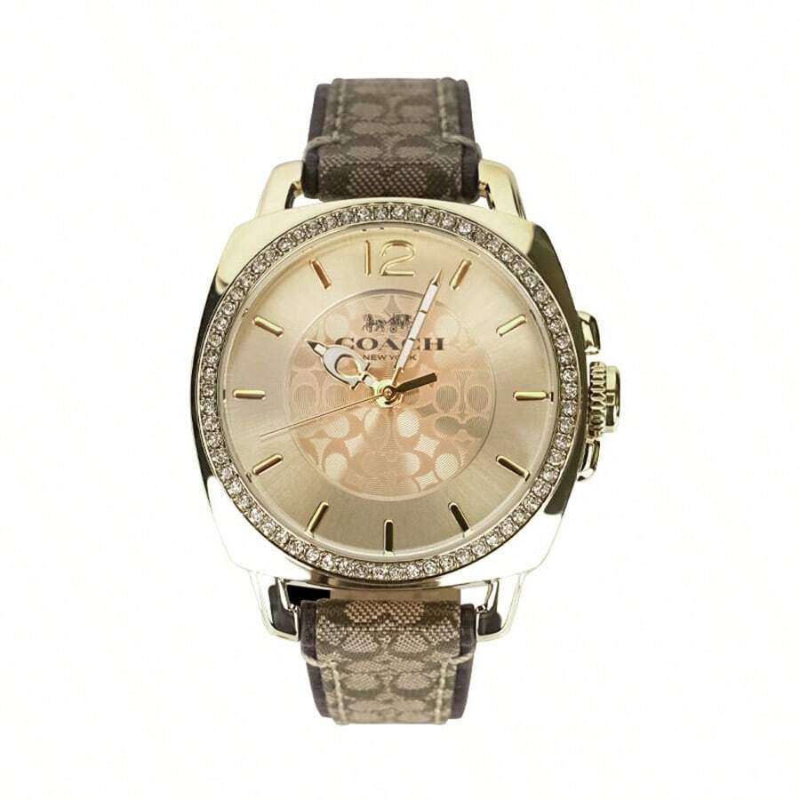 Coach Women's Fashion Quartz Watch, Suitable For Daily Wear Decoration - Rose Gold - View 1