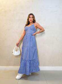 Women Short Dresses - 藏蓝色 - 查看 1