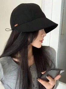 1pc Women's Casual Versatile Bucket Hat, Sun Protection Bucket Hat For Outdoor, Beach, Swimming