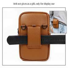Bolsa de cintura multifuncional, casual e impermeable para exteriores. Bolso cruzado impermeable de PU para senderismo, resistente a arañazos y al desgaste. Bolsa de mensajero, mochila, bolsa de cinturón para regalo de Navidad, día de Acción de Gracias, vacaciones, estudiante, de gran capacidad, de moda, casual, Goyard, vintage, divertida, de viaje, de pecho, lateral, de sillín, de hobos, de cadera, para hombres, artículos de viaje, retro, para vacaciones, para hombres