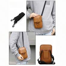 Bolsa de cintura multifuncional, casual e impermeable para exteriores. Bolso cruzado impermeable de PU para senderismo, resistente a arañazos y al desgaste. Bolsa de mensajero, mochila, bolsa de cinturón para regalo de Navidad, día de Acción de Gracias, vacaciones, estudiante, de gran capacidad, de moda, casual, Goyard, vintage, divertida, de viaje, de pecho, lateral, de sillín, de hobos, de cadera, para hombres, artículos de viaje, retro, para vacaciones, para hombres