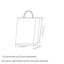 2 Nhân Vật Trung Quốc Bướm Tặng Túi Tote, Túi Giấy, Túi Bảo Quản - M - Xem 3