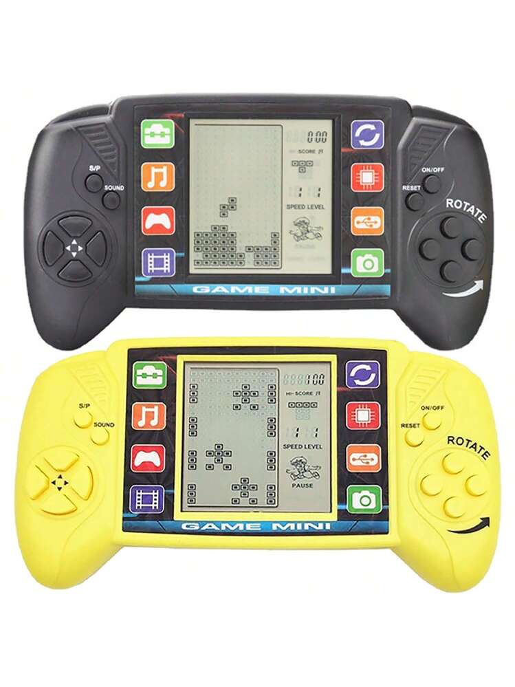 23-in-1 携帯ゲーム機 大画面、単3電池2本使用、子供向け
