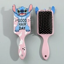 Peripheral 1pc Stitch Air Cushion Comb Cartoon Cute Hair Comb Girl Gift,Hair Brush,Comb,Hair Tools,Hair Products And Accessories For Barber Salon Beauty Travel Essentials