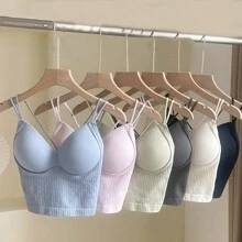 3pk Paquete Brasier Ropa Interior Para Mujer Lenceria Lycra Dama,e adapta a pesos entre 70 kg y 130 kg - Negro - Ver 6