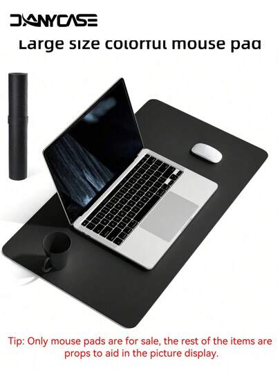 DANYCASE Tappetino da scrivania di grandi dimensioni protettivo per ufficio in PU impermeabile, tappetino per mouse, tastiera e scrivania, tappetino per mouse da gioco, accessori per PC