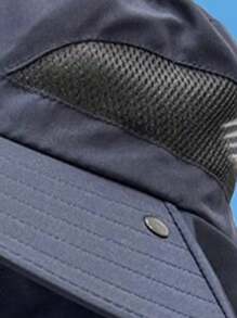 1pc Outdoor Face-Covering, Neck-Protecting Sun Protection Hat For Men And Women, Summer Large Brim Anti-UV Sun Hat, Fishing Hat, Mountaineering And Cycling Hat, Suitable For Outdoor Use. - Multicolor - View 4