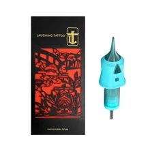 Cartuchos para Tatuar RS Round Shader Laughing Tattoo 10pcs - Negro - Ver 1