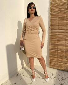 Women Dresses - khỏa thân - Xem 3
