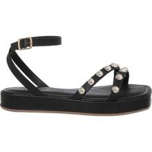 Women Flat Sandals - màu đen - Xem 4