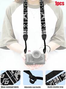 1pc DSLR Camera Shoulder Strap Suitable For Various Brands Of DSLR Cameras And Some Mirrorless Cameras