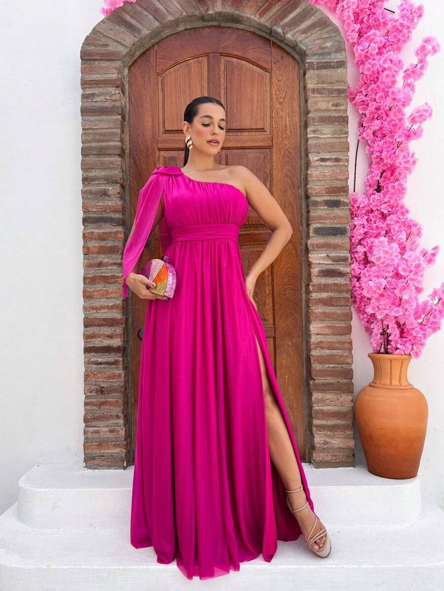 Bridesmaid Dresses - Hot Pink - View 1