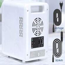 Mini refrigerador o nevera frigobar 4 litros - Rosa - Ver 3