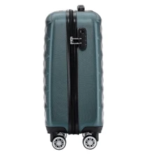 20 Zoll Handgepäck Koffer mit Rädern, leichte Hartschale ABS Reise Gepäck mit Zahlenschloss, ruhige 360° Doppelrollen Reisekoffer Koffer Gepäck für Schule Schul-Zubehör