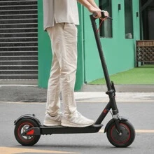 MADOG Electric Scooter With App-Enabled, E-Scooter Adults With 350W Motor, Up To 19 MPH & 22 Miles, Folding Electric Scooter With 10" Rubber Tires, Max Load 250lbs, Black - màu đen - Xem 6