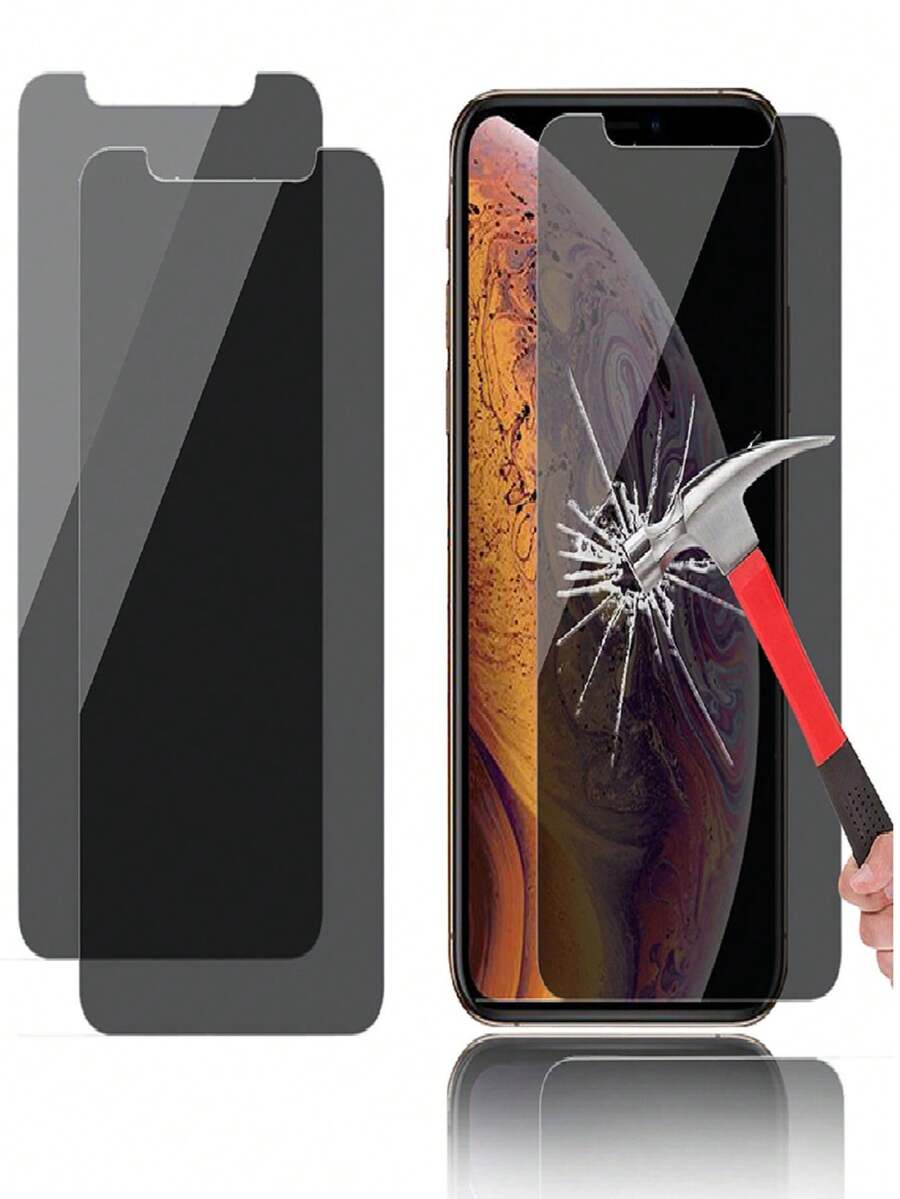 2Pcs Privacy Screen Protector Compatible With Iphone 16 15 14 13 11 12