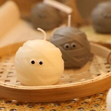 1 件节日礼物绷带形状香薰蜡烛装饰，适合各种节日 - 彩色 - 查看 11