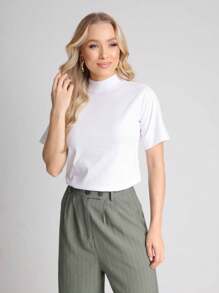 Women T-Shirts - 白色 - 查看 5