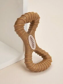 Durable Chew Toys For Dogs, Food Dispensing Bone Shaped Teeth Cleaning Interactive Pet Supplies - Multicolor - View 7