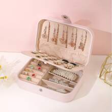 Caixa De Jóias Personalizada Da Moda Personalizada Com Nome, Caixa De Jóias Personalizada Para Meninas, Caixa De Viagem Para Jóias De Colar, Anel, Brinco, Presente De Madrinha, Lembrancinhas De Festa De Casamento, Lindos Presentes Para O Dia Da Mãe, Presentes Para Irmãs E Familiares Durante Feriados