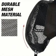 Brass Shell Catcher, Universal Shell Catcher Net With Picatinny Rail Mount, Heat-Resistant Mesh Fabric, Suitable For Rifle Shooting Range Brass Shell Collection - Black - View 4