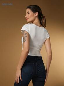 Women T-Shirts - trắng - Xem 4