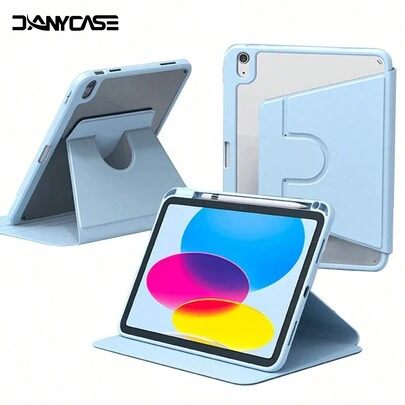 Ốp bảo vệ xoay 360° DANYCase tương thích với A16, Air 11, 13, M3 2025, Mini 7, A17, Pro 11, 13, M4 2024, Pro 11, Pro 12.9, Air 5, 4, 10.9 thế hệ thứ 10/7/8/9, Mini 6, iPad SE 11 inch